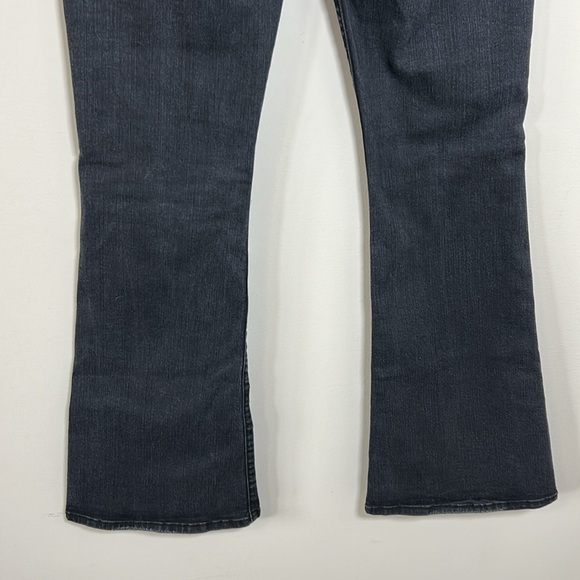 MOTHER The Weekender Jean Not Guilty Black Flare Leg Mid Rise Tuckernuck Sz 31 - Picture 10 of 16